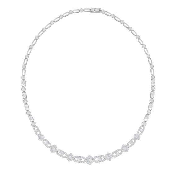 White gold with diamond on sale chains