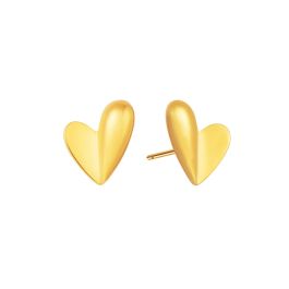 Lover Yellow Gold Earrings