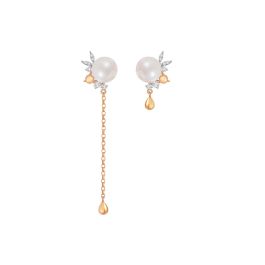 Diamond Rose Gold Earrings