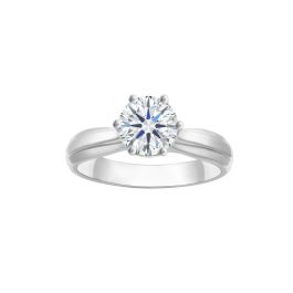 Diamond White Gold D'Série Ring