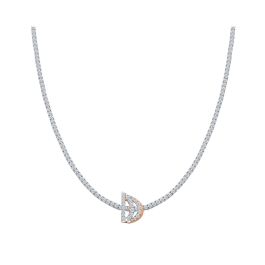 D'Série Diamond Rose Gold Pendant