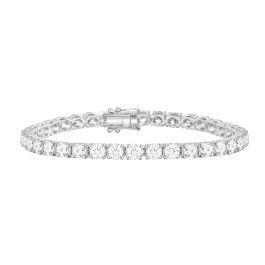 Diamond Tennis White Gold Bracelet​