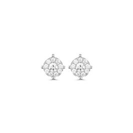 0.50 carat face Diamond Earrings