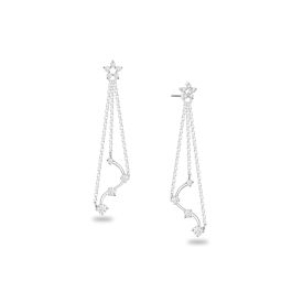 Diamond Dazzle White Gold Earrings