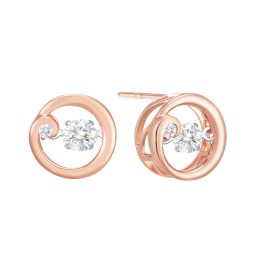 Dual Diamond Earrings