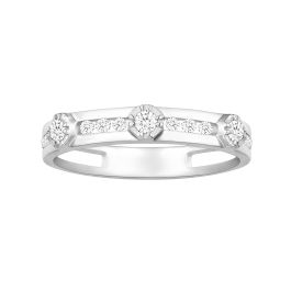 18K White Gold