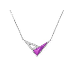 Diamond Triangle Necklace