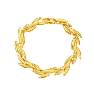 916 Gold foliage Bracelet