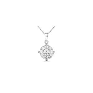 1.00 carat face Diamond Pendant 