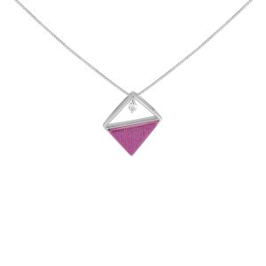 Diamond Triangle Pendant