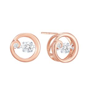 Dual Diamond Earrings