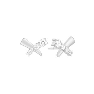 Diamond White Gold Earrings